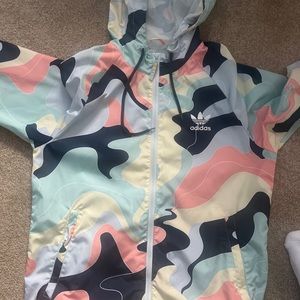 Adidas wind breaker jacket